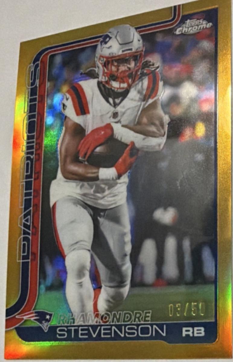 Rhamondre Stevenson [Leather Gold] #210