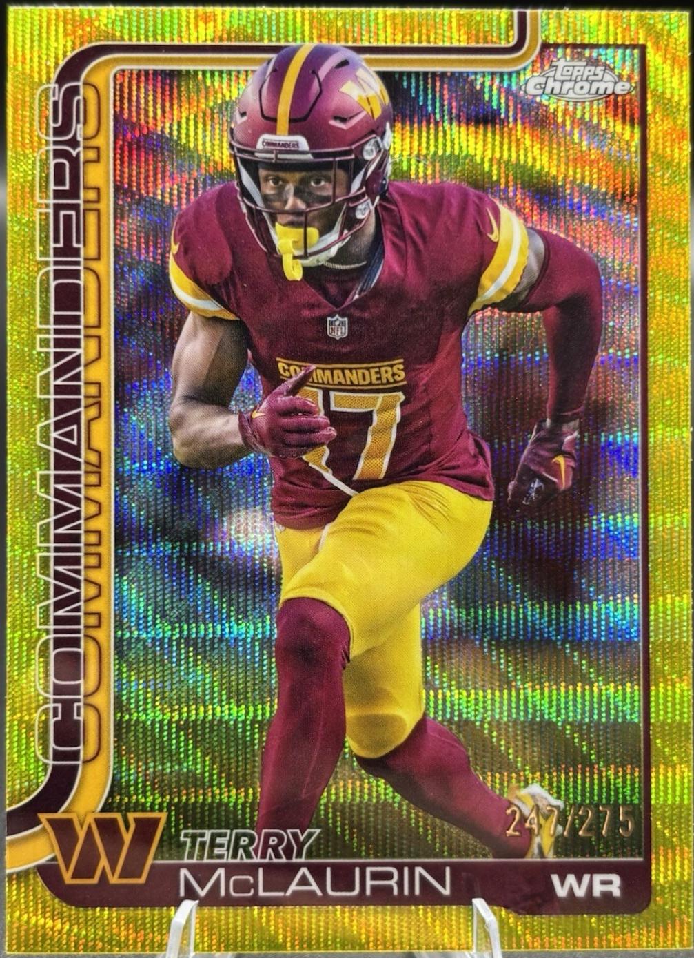 Terry McLaurin [Leather Gold] #208
