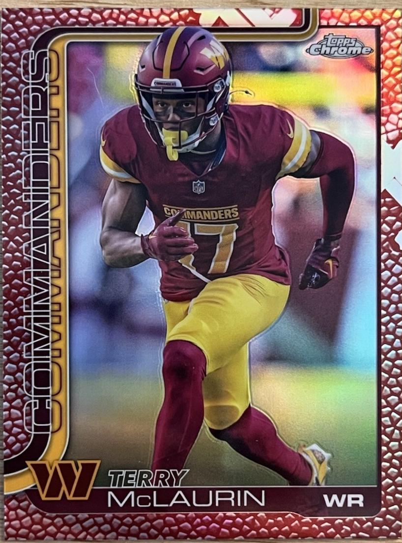Terry McLaurin [Leather Purple] #208