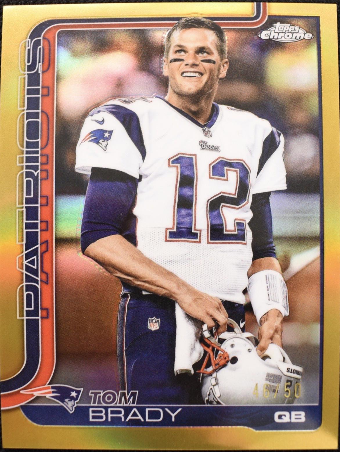 Tom Brady [Gold Image Variation] #401