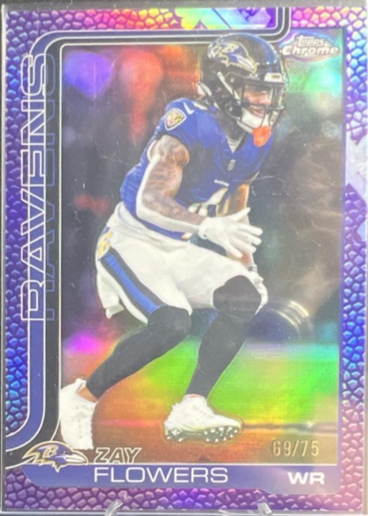 Zay Flowers [Leather Purple] #22