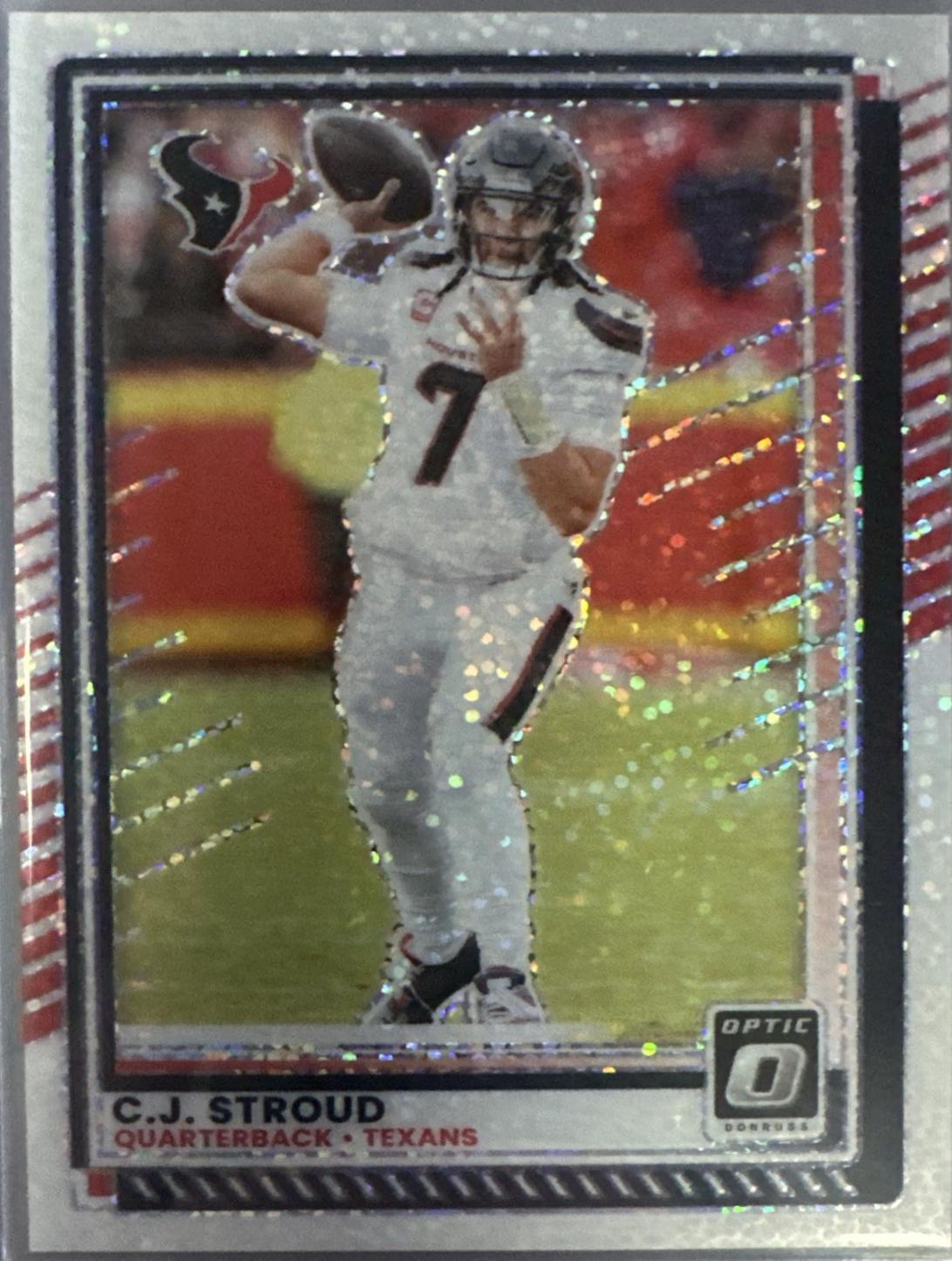 C.J. Stroud [White Sparkle] #162