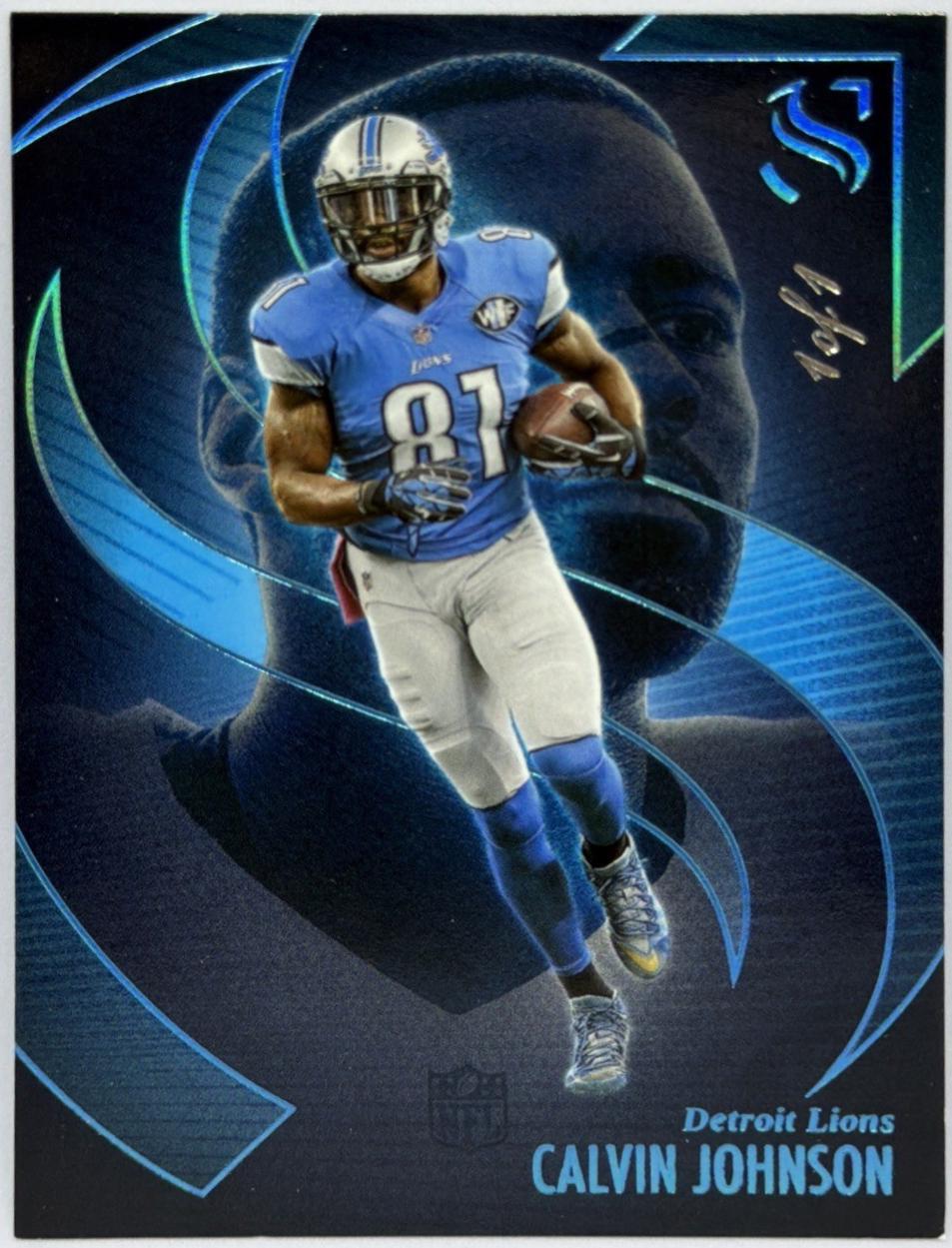 Calvin Johnson [Holo Platinum] #38