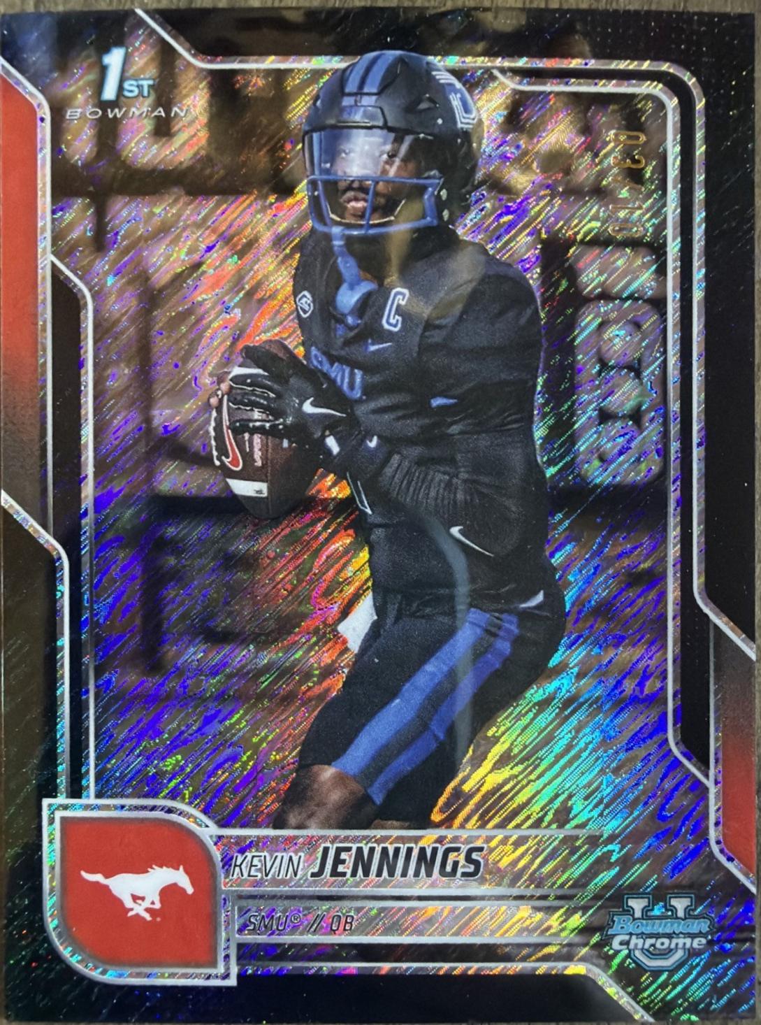 Kevin Jennings [Black Shimmer Refractor] #152