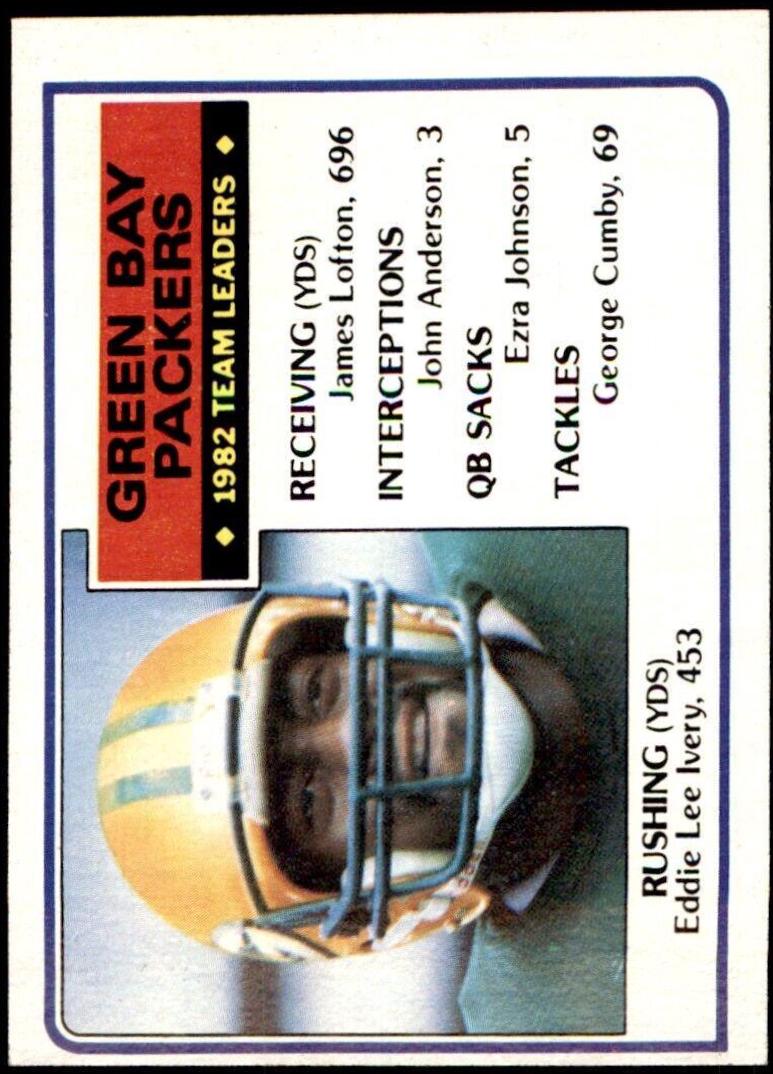 Eddie Lee Ivery [Packers Team Leaders] #74