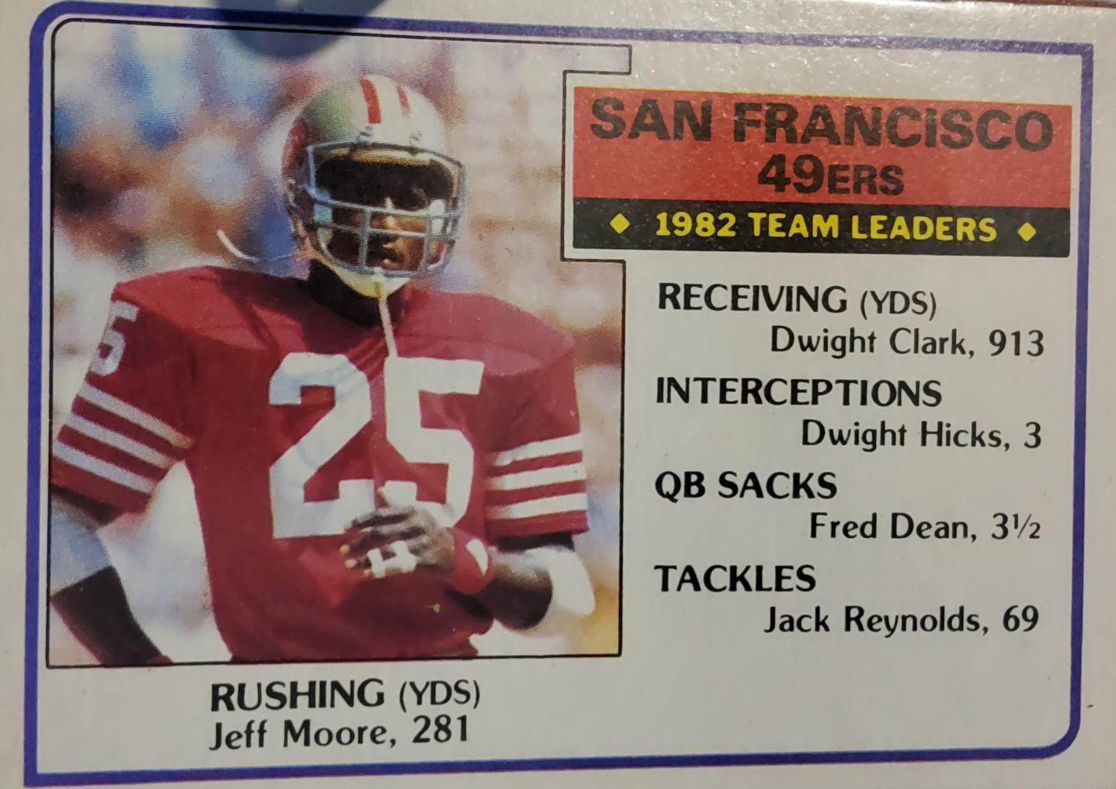 Jeff Moore [49ers Team Leaders] #163