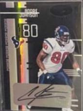 Andre Johnson [Mirror Emerald Autograph] #47