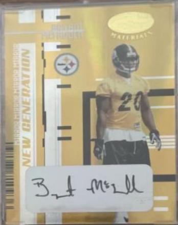 Bryant McFadden [Mirror Gold Autograph] #167