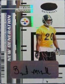 Bryant McFadden [Mirror White Autograph] #167