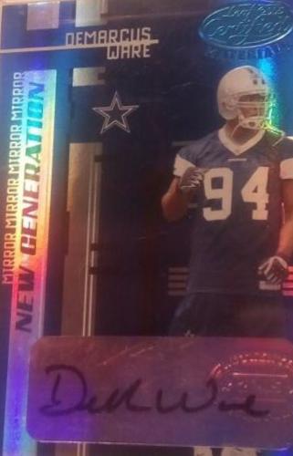 DeMarcus Ware [Mirror Blue Autograph] #153