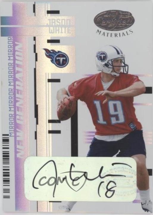 Jason White [Mirror White Autograph] #197