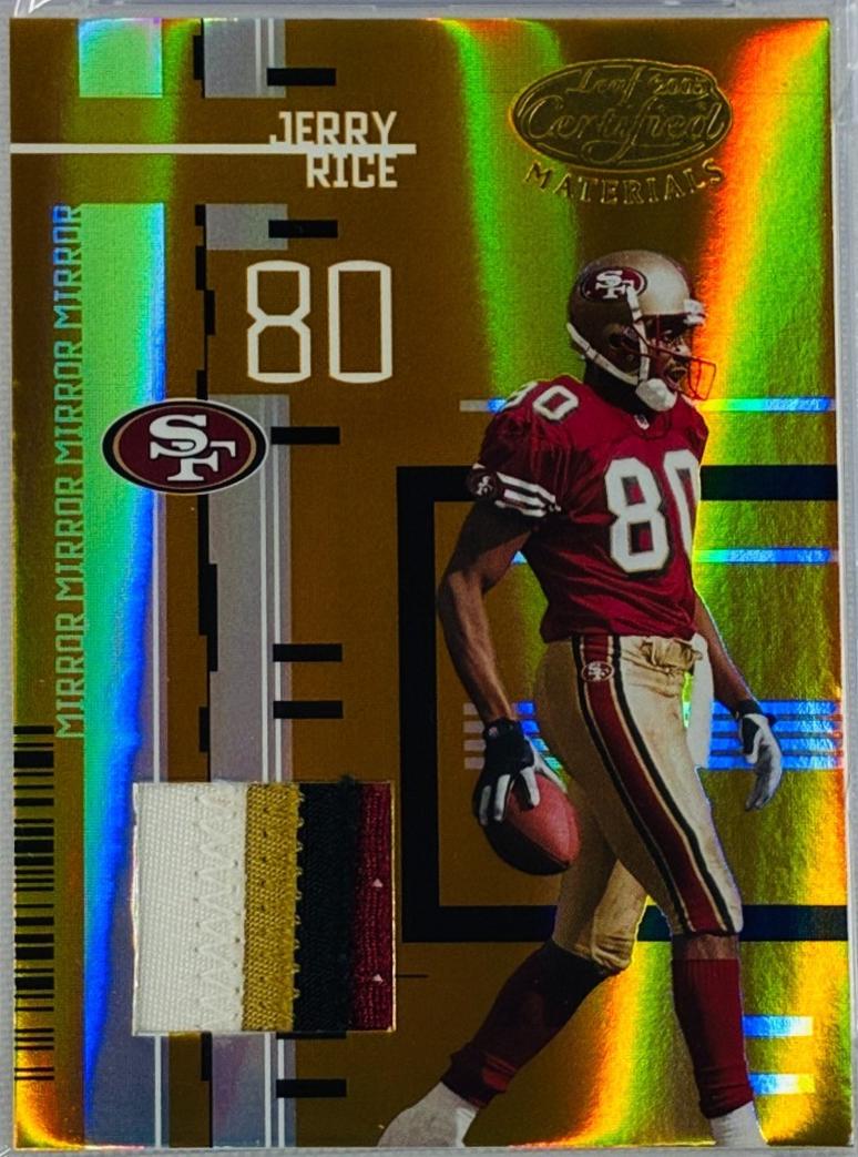 Jerry Rice [Mirror Gold] #139