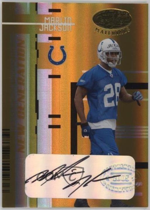 Marlin Jackson [Mirror Gold Autograph] #163