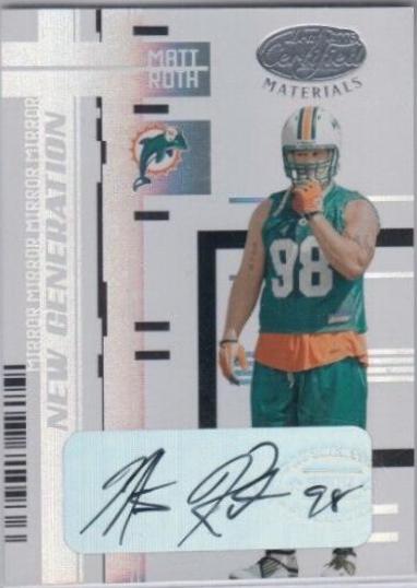 Matt Roth [Mirror White Autograph] #165