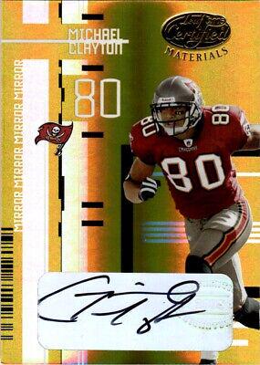 Michael Clayton [Mirror Gold Autograph] #112