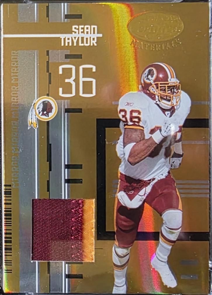 Sean Taylor [Mirror Gold Materials] #120