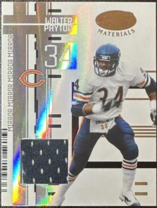Walter Payton [Mirror White Materials] #124