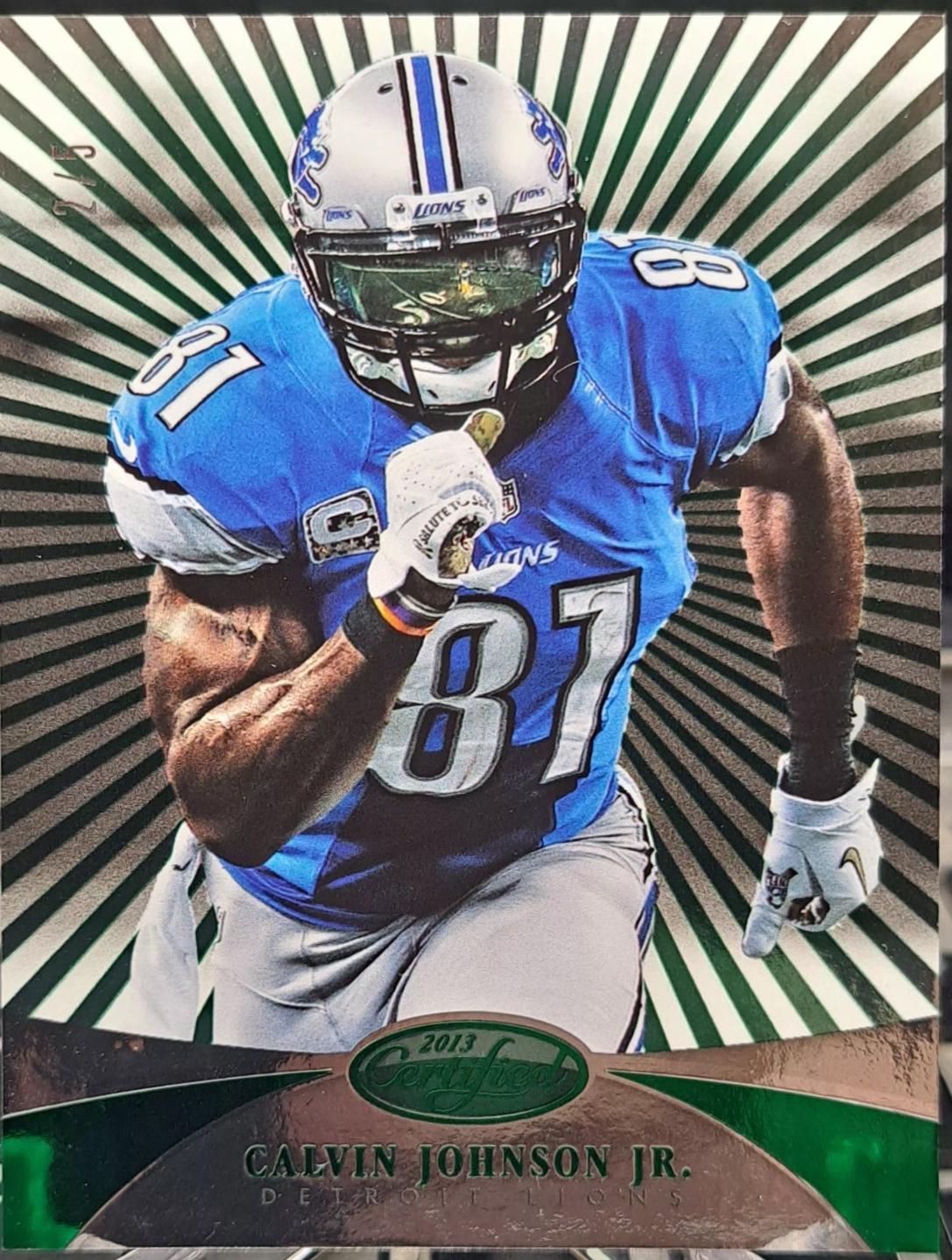 Calvin Johnson Jr. [Mirror Emerald] #80