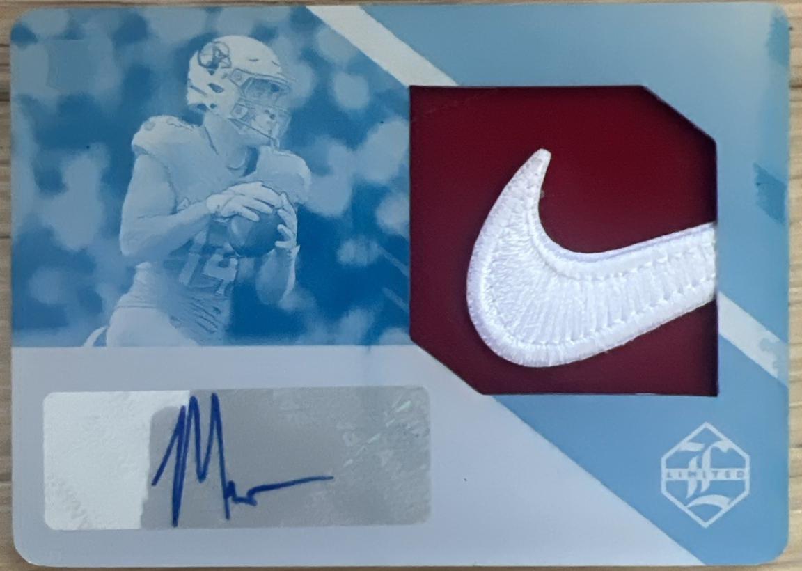 Michael Wilson [Printing Plate Rookie Patch Autograph Jumbo] #168