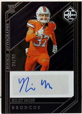 Riley Moss [Silver Spotlight Rookie Autograph] #221
