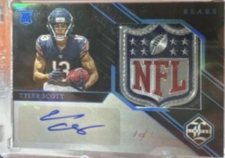Tyler Scott [Sapphire Spotlight Rookie Patch Autograph Jumbo] #181