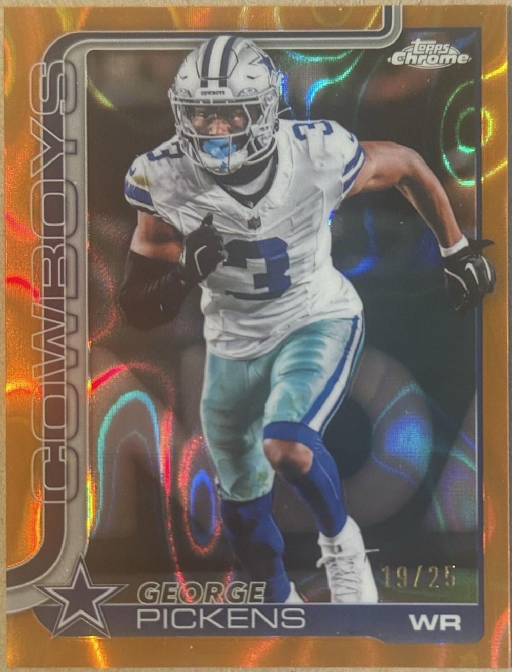 George Pickens [Orange Refractor] #80