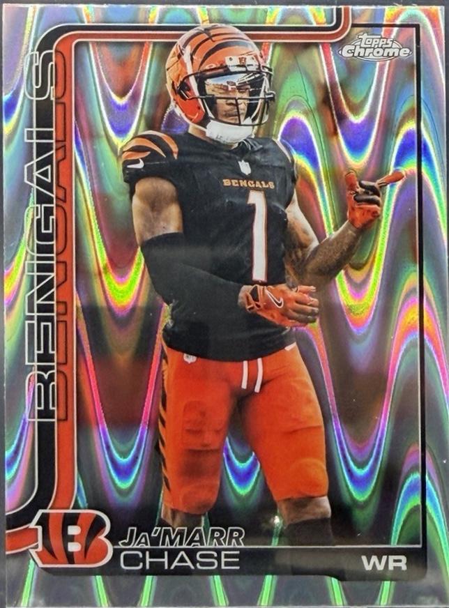 Ja'Marr Chase [Purple Wave Refractor] #58
