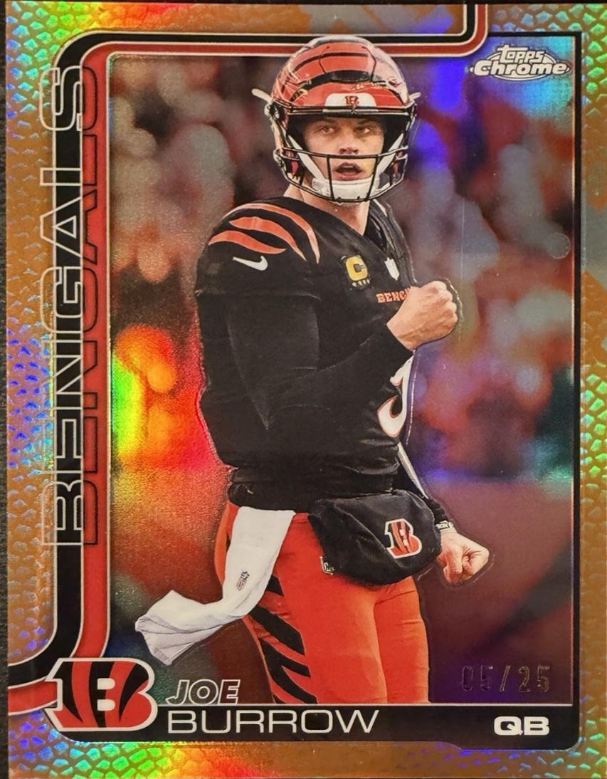 Joe Burrow [Leather Orange] #61