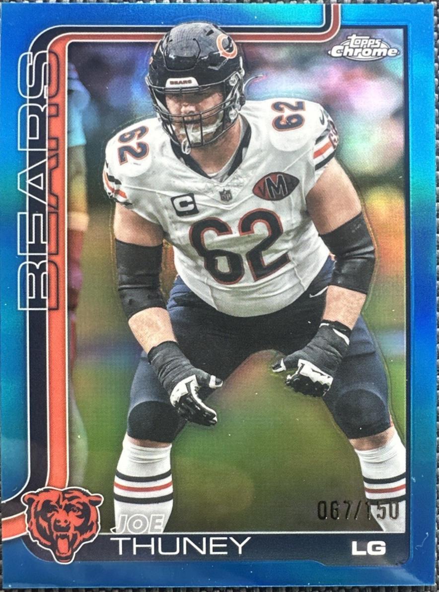 Joe Thuney [Blue Refractor] #50