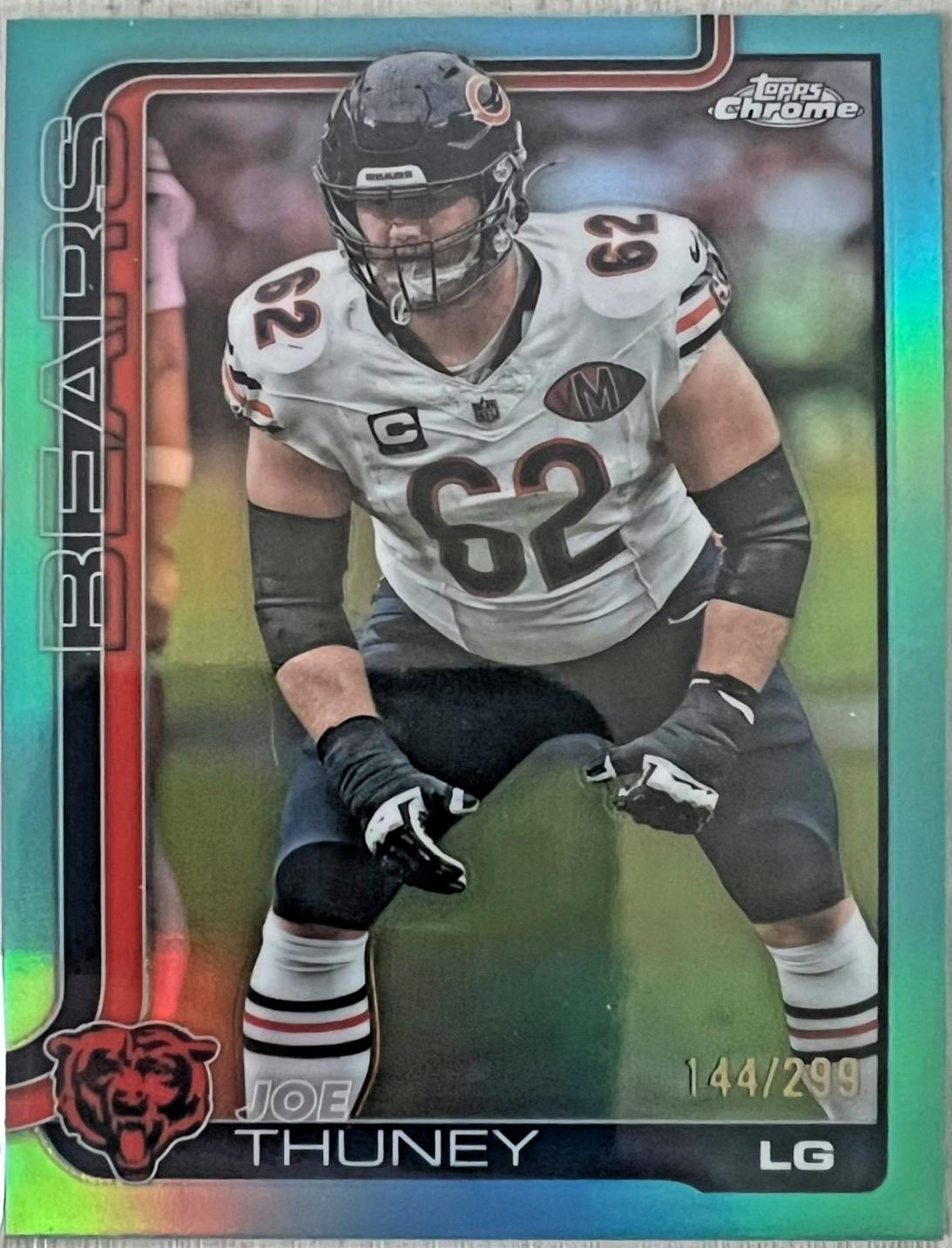 Joe Thuney [Teal Refractor] #50