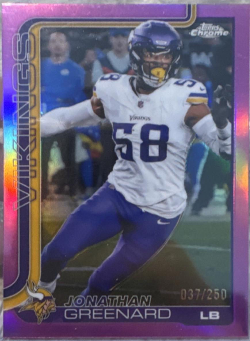 Jonathan Greenard [Leather Purple] #197