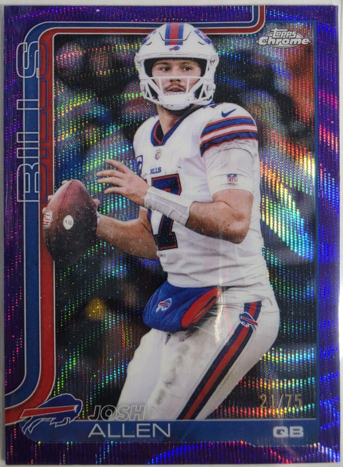 Josh Allen [Purple Wave Refractor] #34