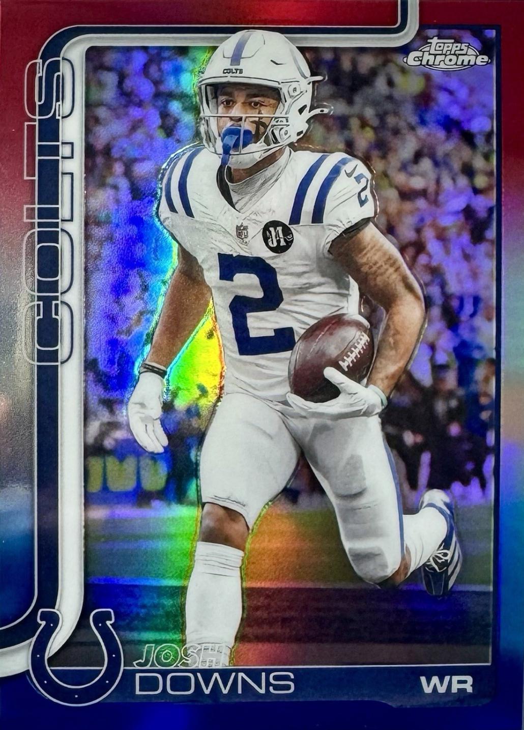 Josh Downs [Red White Blue Refractor] #127