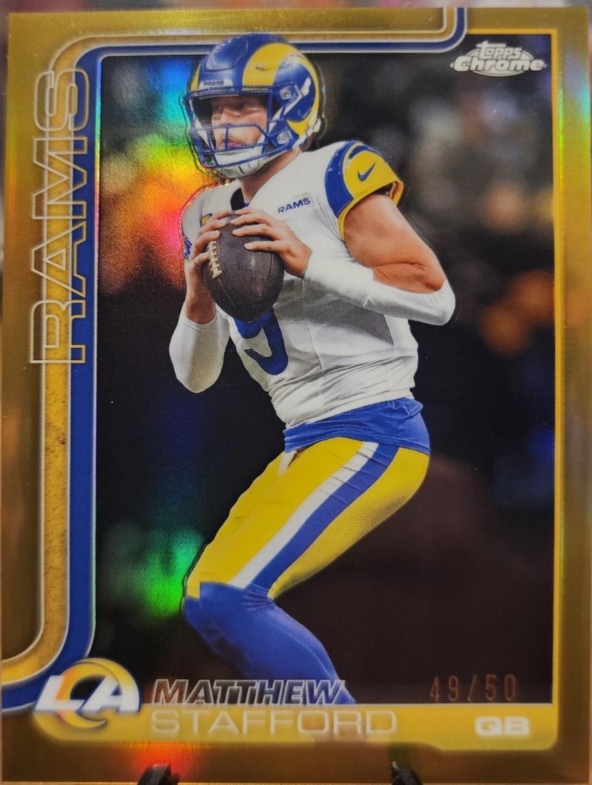 Matthew Stafford [Leather Gold] #169