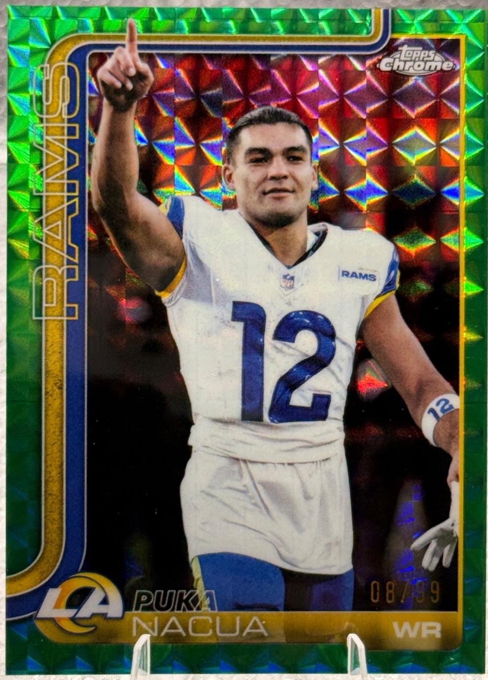 Puka Nacua [Green Refractor] #166