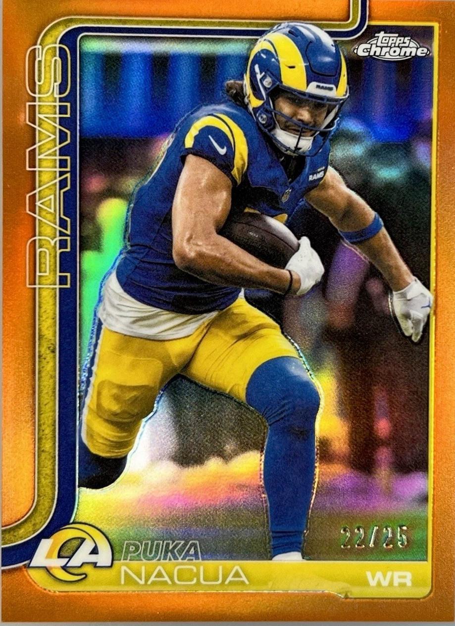 Puka Nacua [Orange Refractor] #166