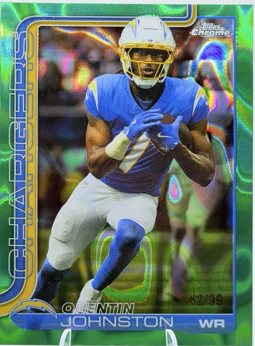 Quentin Johnston [Green Refractor] #159