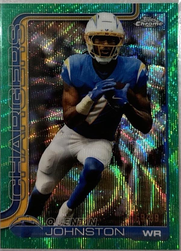 Quentin Johnston [Green Wave Refractor] #159