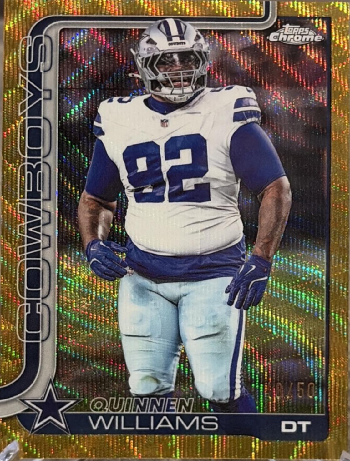Quinnen Williams [Leather Gold] #72