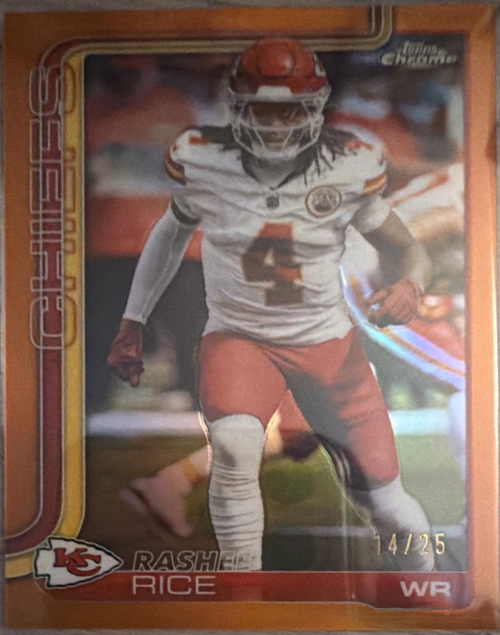 Rashee Rice [Orange Refractor] #147