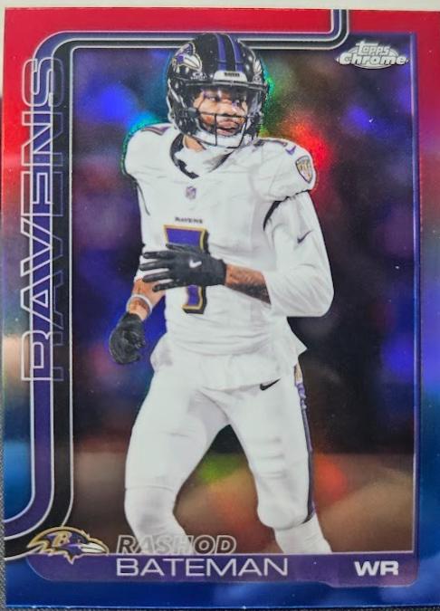 Rashod Bateman [Red White Blue Refractor] #21