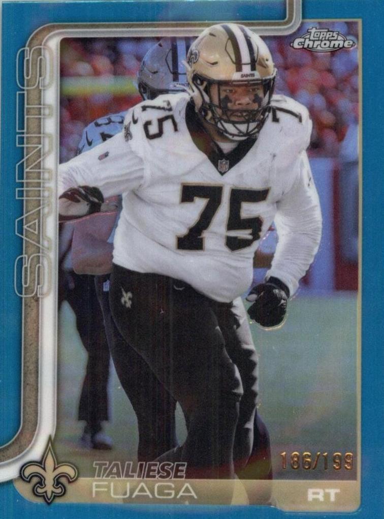 Taliese Fuaga [Aqua Refractor] #219