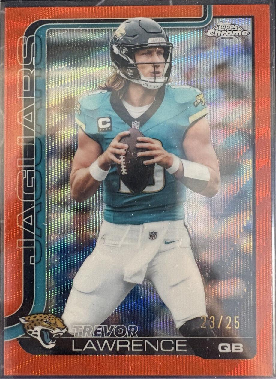 Trevor Lawrence [Orange Geometric Refractor] #138