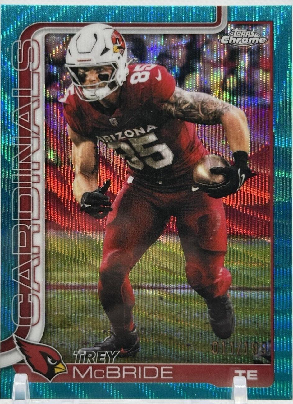 Trey McBride [Aqua Wave Refractor] #4