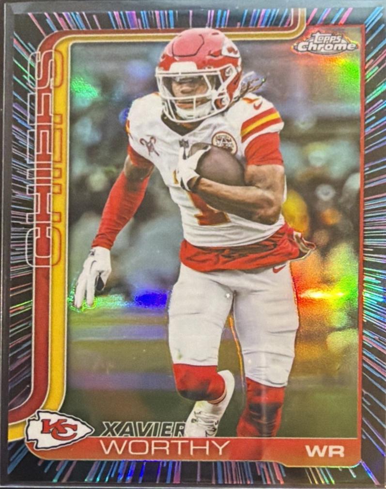 Xavier Worthy [Neon Pulse Refractor] #145