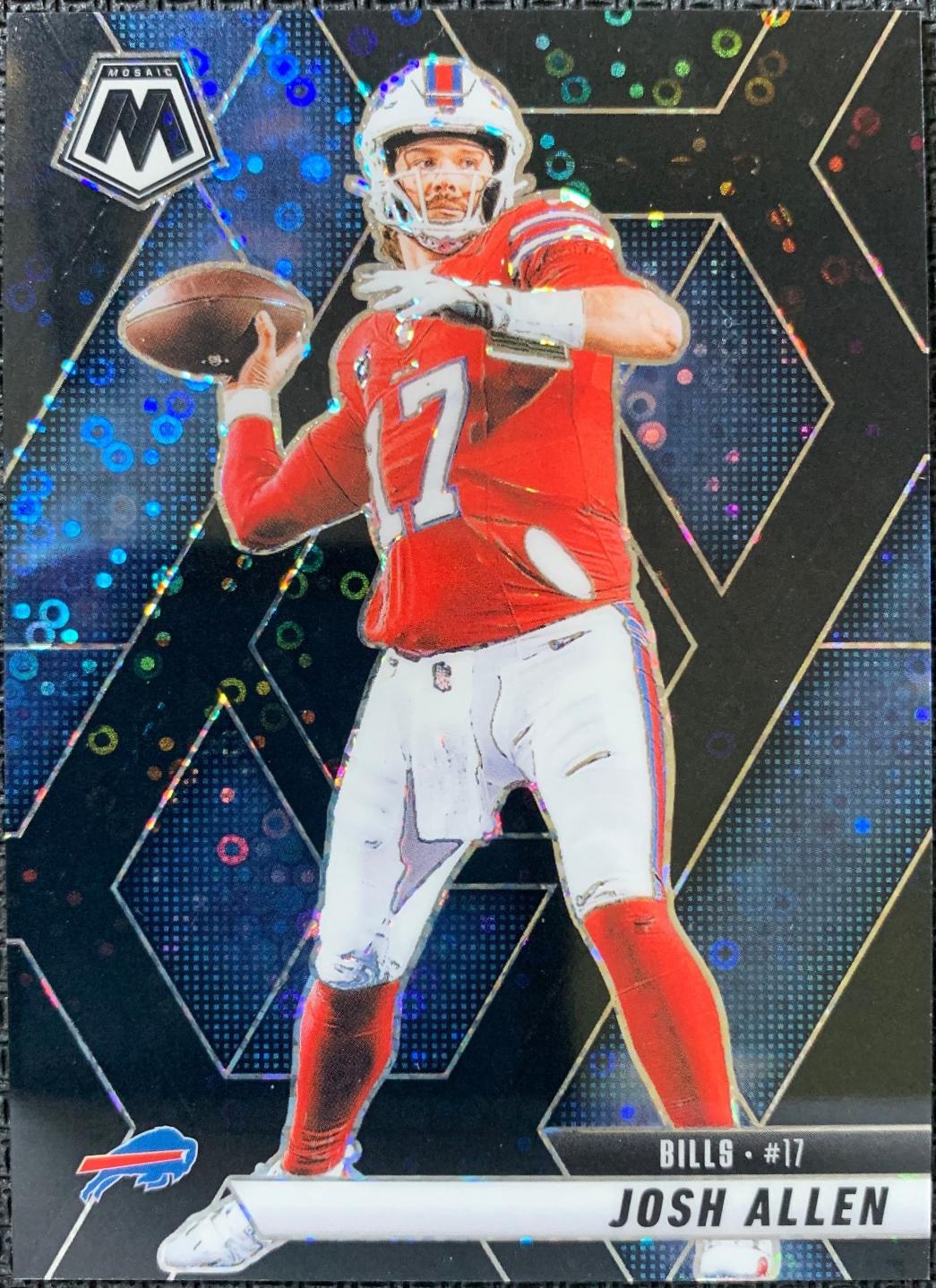 Josh Allen [Mosaic No Huddle Black] #150