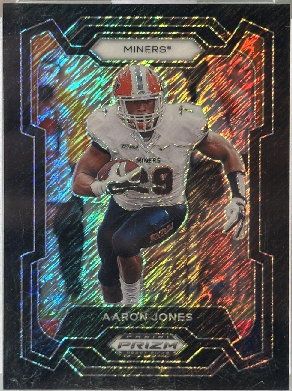 Aaron Jones [Black Shimmer] #49
