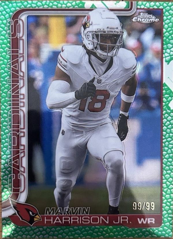 Marvin Harrison Jr. [Leather Green] #1