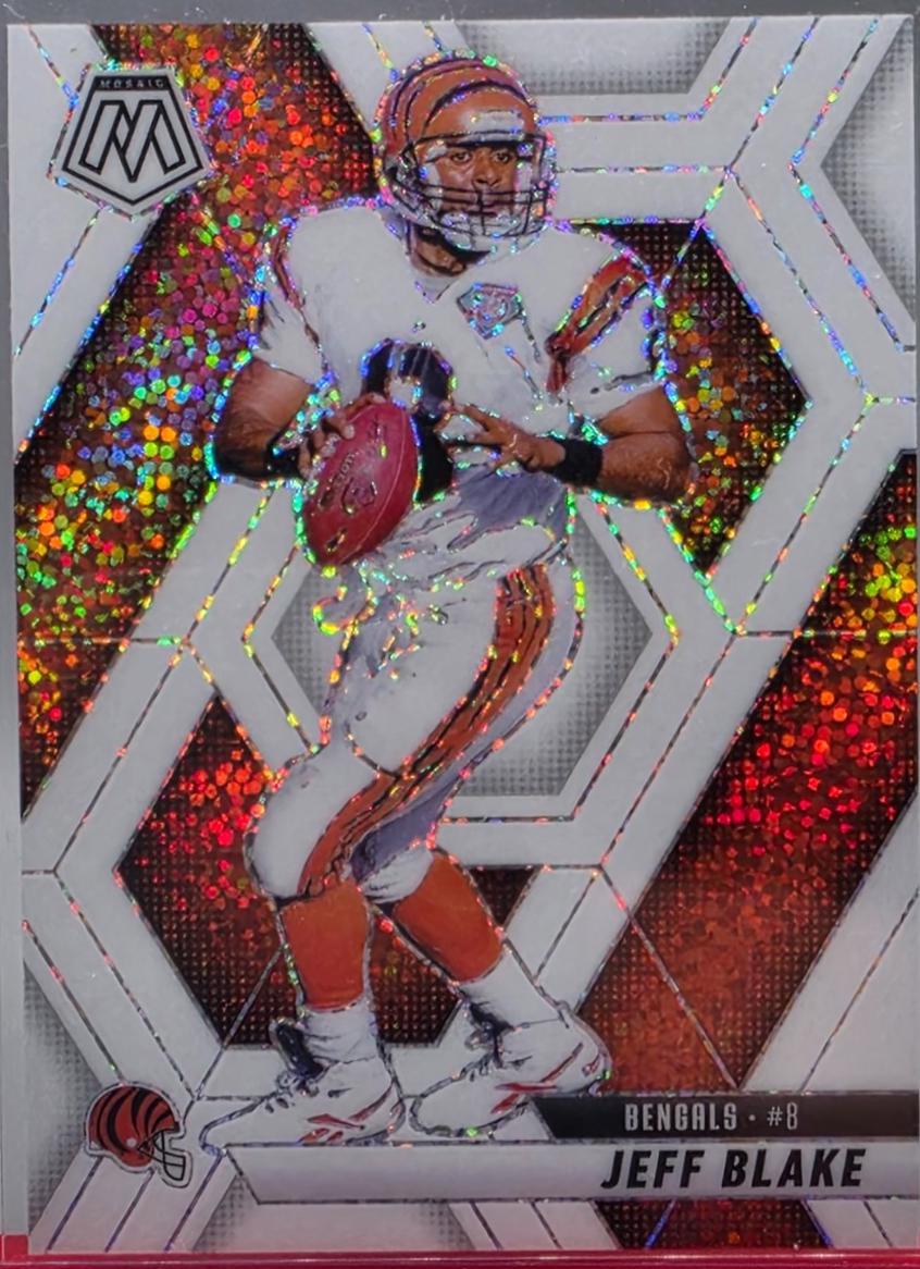 Jeff Blake [White Sparkle] #127