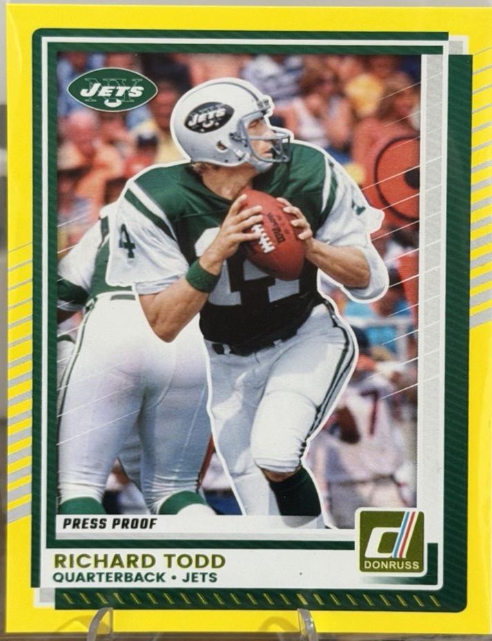 Richard Todd [Press Proof Yellow] #14